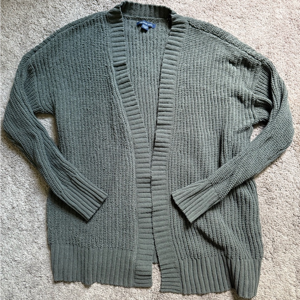 NWOT american eagle chenille cardigan